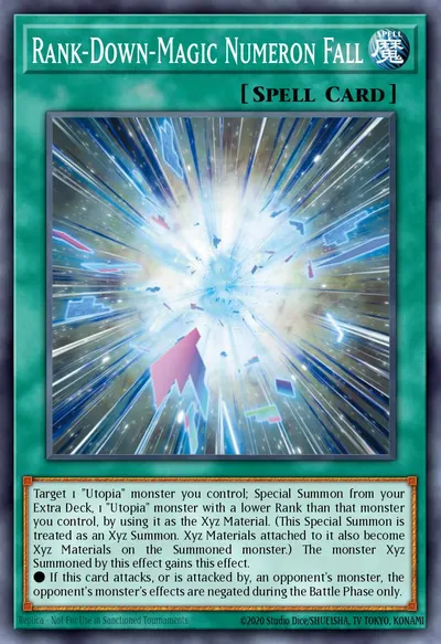 Rank-Down-Magic Numeron Fall