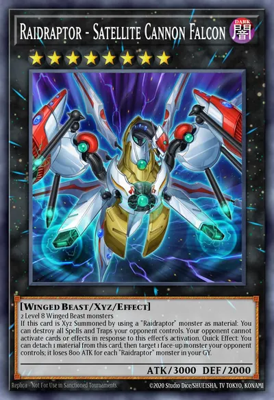Raidraptor - Satellite Cannon Falcon
