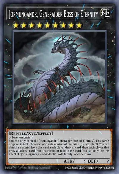 Jormungandr, Generaider Boss of Eternity