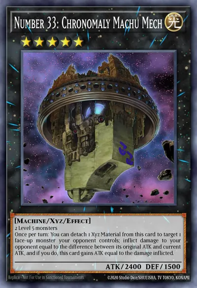 Number 33: Chronomaly Machu Mech