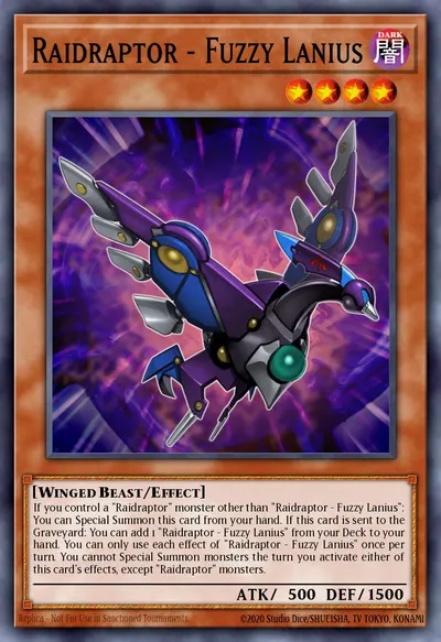 Raidraptor - Fuzzy Lanius