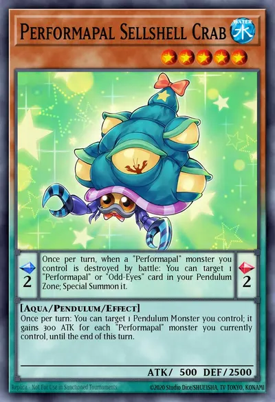 Performapal Sellshell Crab