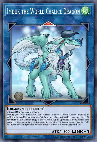 Imduk the World Chalice Dragon