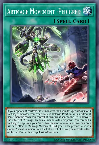 Artmage Movement -Pedigree-