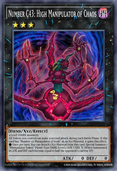 Number C43: High Manipulator of Chaos