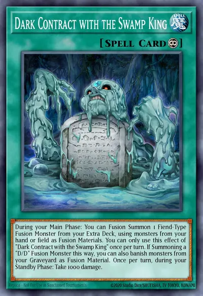 Dark Contract with the Swamp King