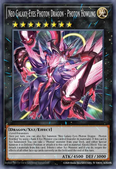 Neo Galaxy-Eyes Photon Dragon - Photon Howling