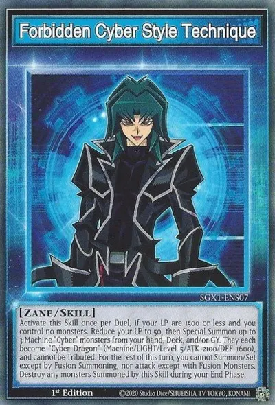 Forbidden Cyber Style Technique