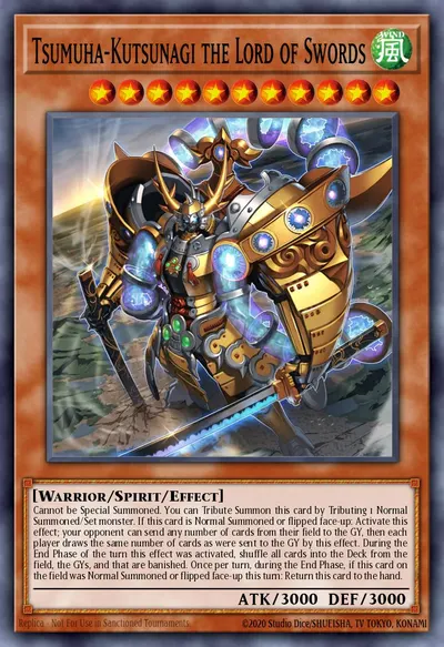 Tsumuha-Kutsunagi the Lord of Swords