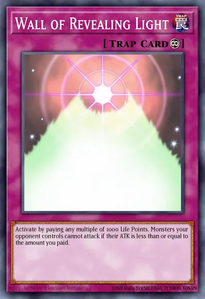 Wall of Revealing Light