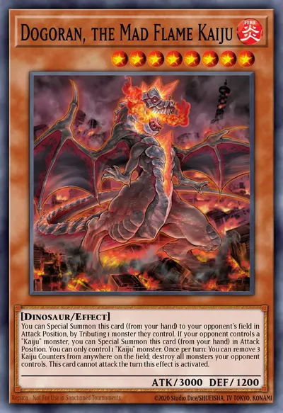 Dogoran, the Mad Flame Kaiju