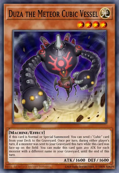 Duza the Meteor Cubic Vessel