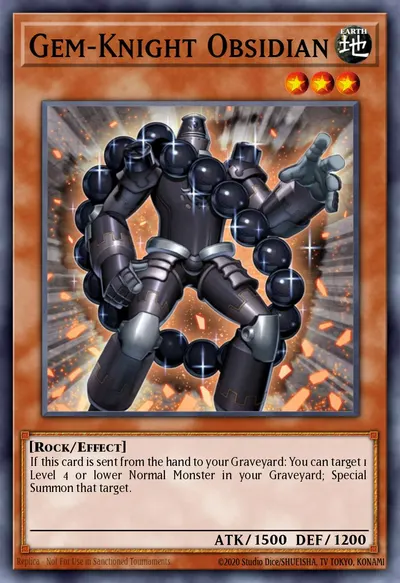 Gem-Knight Obsidian