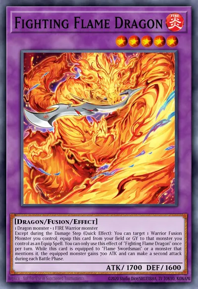 Fighting Flame Dragon