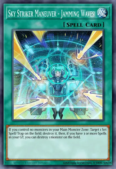Sky Striker Maneuver - Jamming Waves!