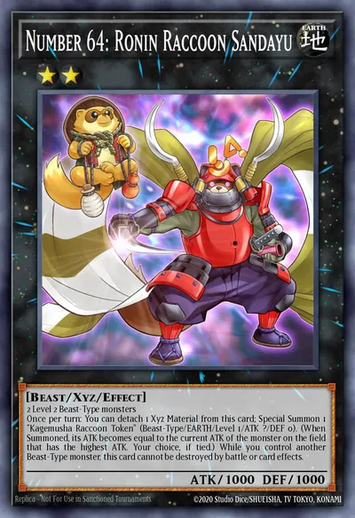 Number 64: Ronin Raccoon Sandayu