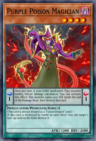 Purple Poison Magician