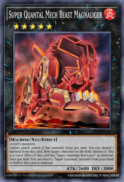 Super Quantal Mech Beast Magnaliger
