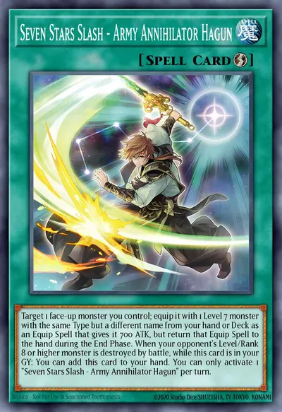 Seven Stars Slash - Army Annihilator Hagun