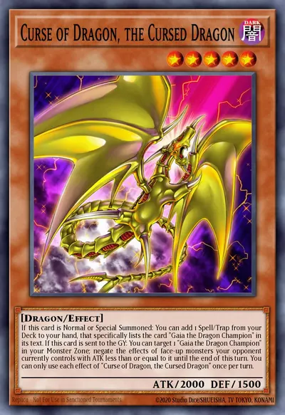 Curse of Dragon, the Cursed Dragon