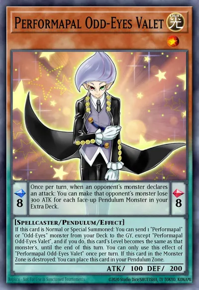 Performapal Odd-Eyes Valet