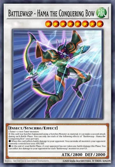Battlewasp - Hama the Conquering Bow