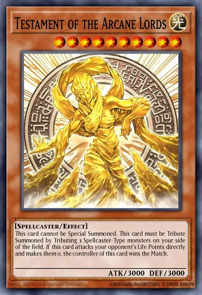 Testament of the Arcane Lords