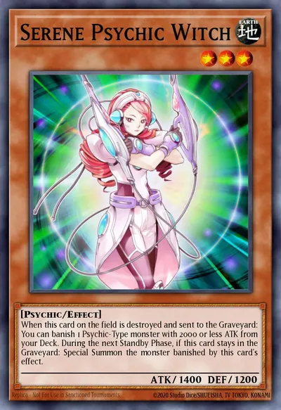 Serene Psychic Witch