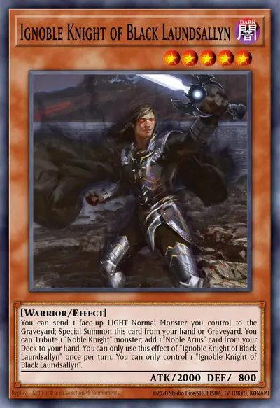 Ignoble Knight of Black Laundsallyn