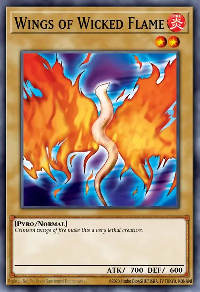 Wings of Wicked Flame