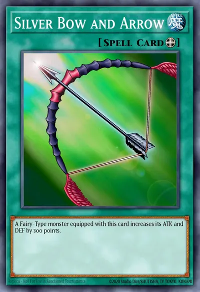Silver Bow and Arrow