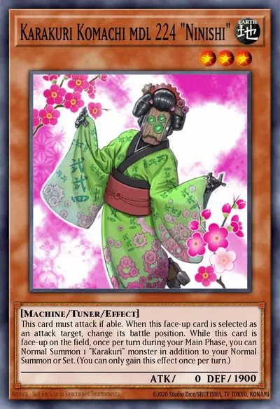Karakuri Komachi mdl 224 "Ninishi"