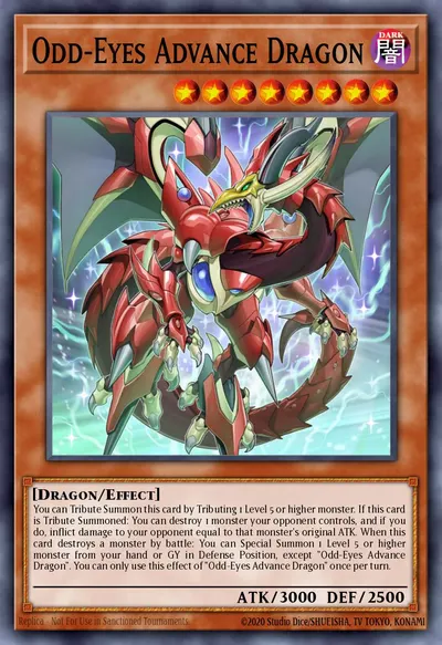 Odd-Eyes Advance Dragon