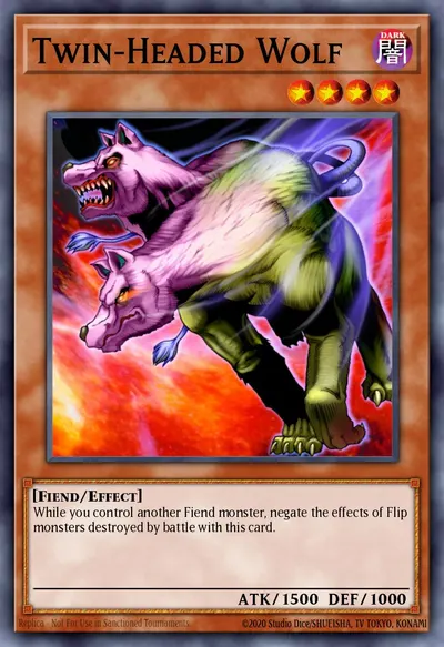 Twin-Headed Wolf