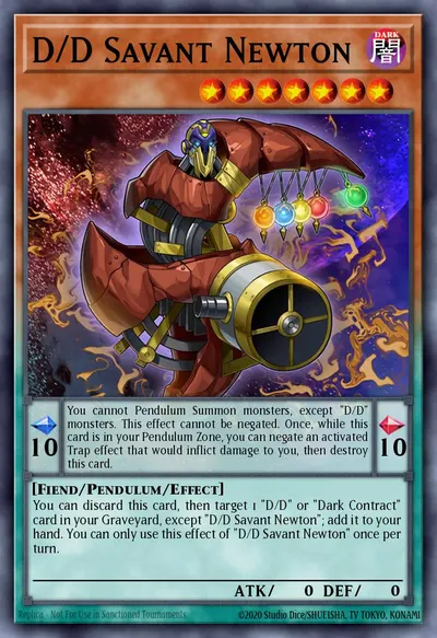 D/D Savant Newton
