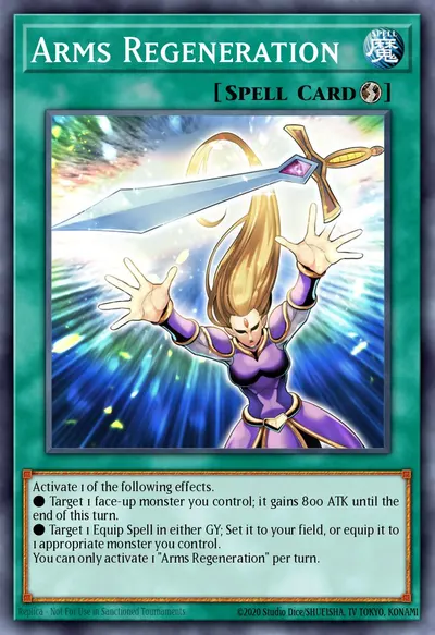 Arms Regeneration