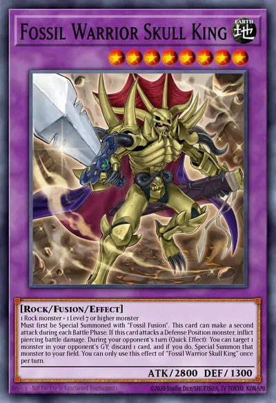 Fossil Warrior Skull King