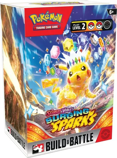 Pokémon TCG: Surging Sparks Build & Battle Box