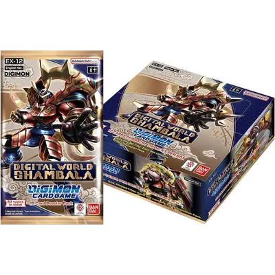 Digimon Card Game: EX-12 Extra Booster Digital World Shambala