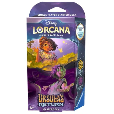 Disney Lorcana: Ursula's Return Starter Deck – Amber & Amethyst