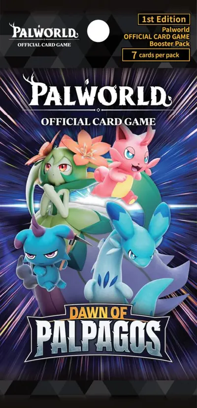 Palworld OFFICIAL CARD GAME: BP01 Dawn of Palpagos Booster Pack