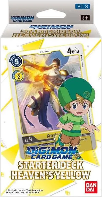 Digimon Card Game: ST-03 Starter Deck Heaven's Yellow