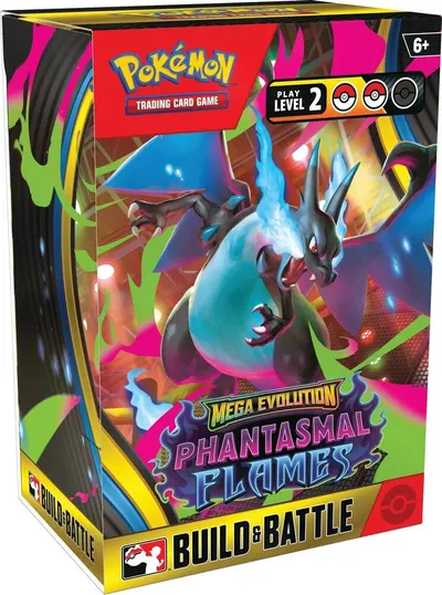 Pokémon TCG: Phantasmal Flames Build & Battle Box