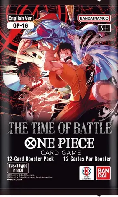 One Piece TCG: OP-16 The Time of Battle Booster Pack
