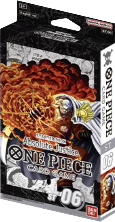 One Piece TCG: ST-06 Absolute Justice Starter Deck