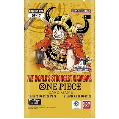 One Piece TCG: OP-17 The World's Strongest Warriors Booster Pack