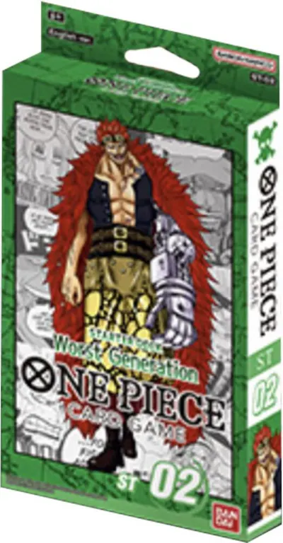 One Piece TCG: ST-02 Worst Generation Starter Deck