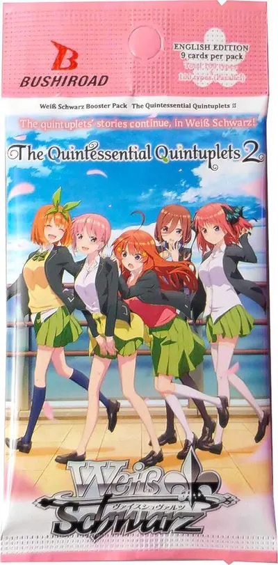 The Quintessential Quintuplets 2 Booster Pack