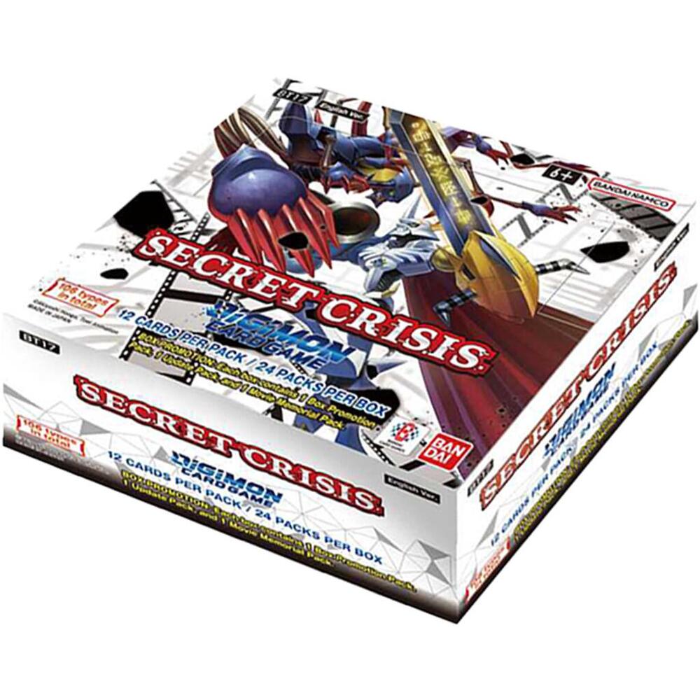 Digimon Card Game: BT-17 Secret Crisis Booster Box