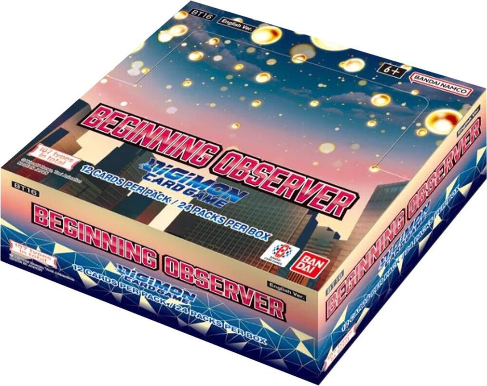 Digimon Card Game: BT-16 Beginning Observer Booster Box